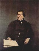 Portrait of Gioacchino Rossini, Francesco Hayez